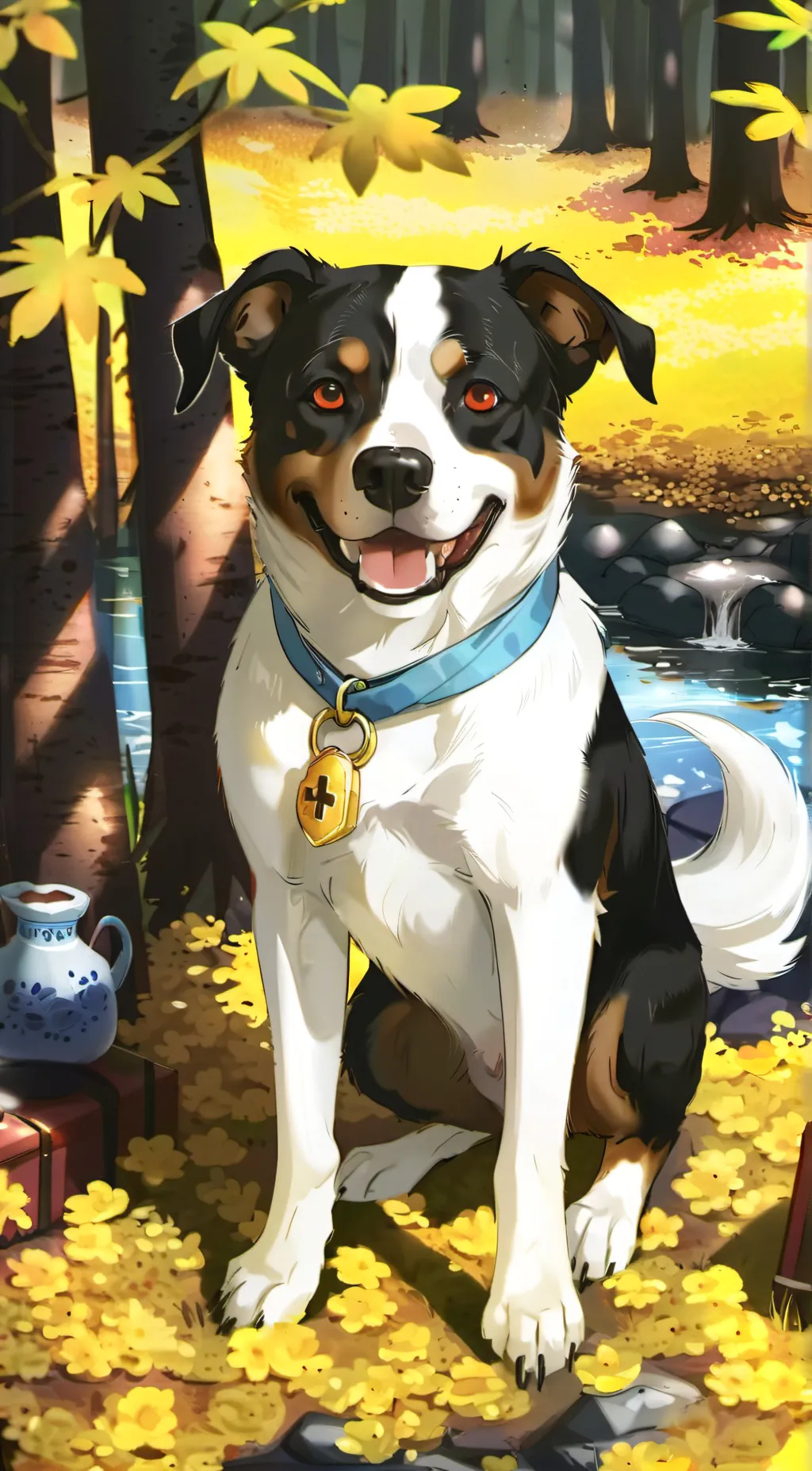 ai character: Sox💕 background