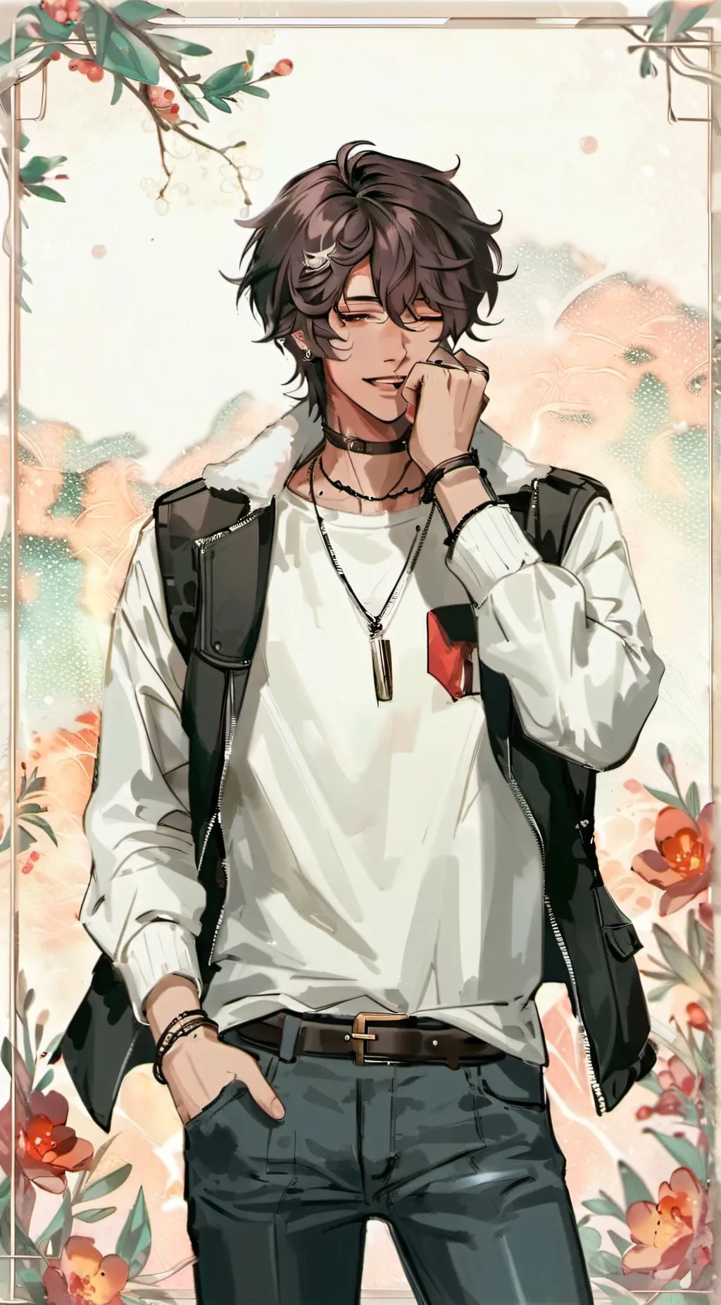 ai character: ❤️CØLE❤️ background