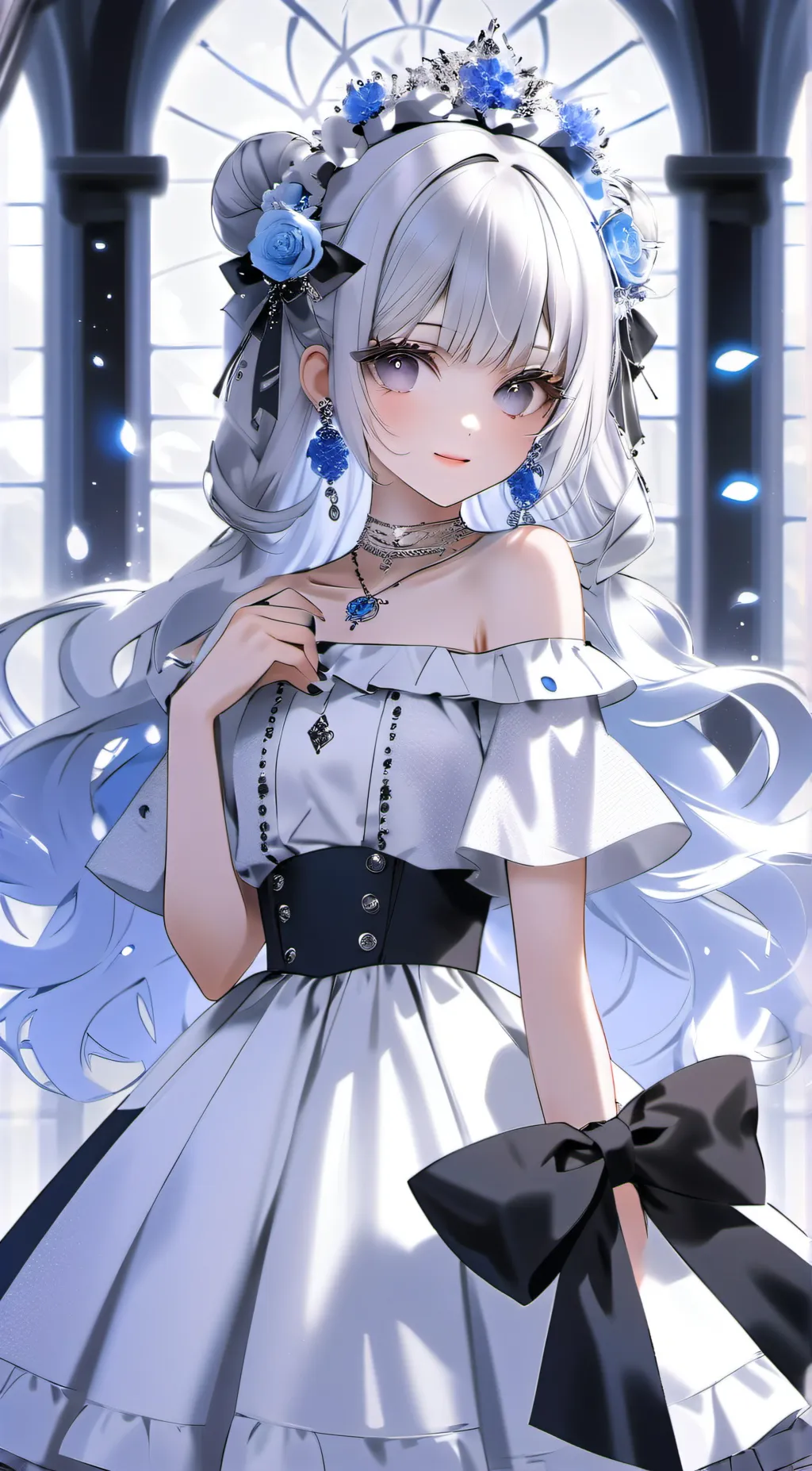 ai character: Kiara  background