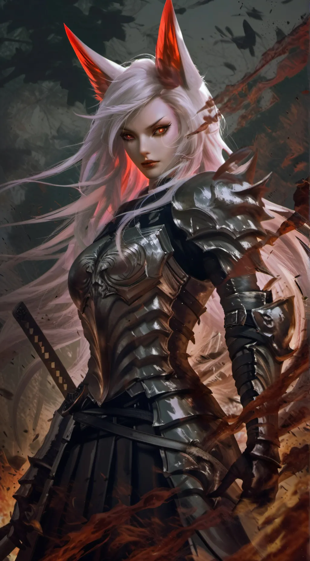 ai character: Kyatto (Warrior) background