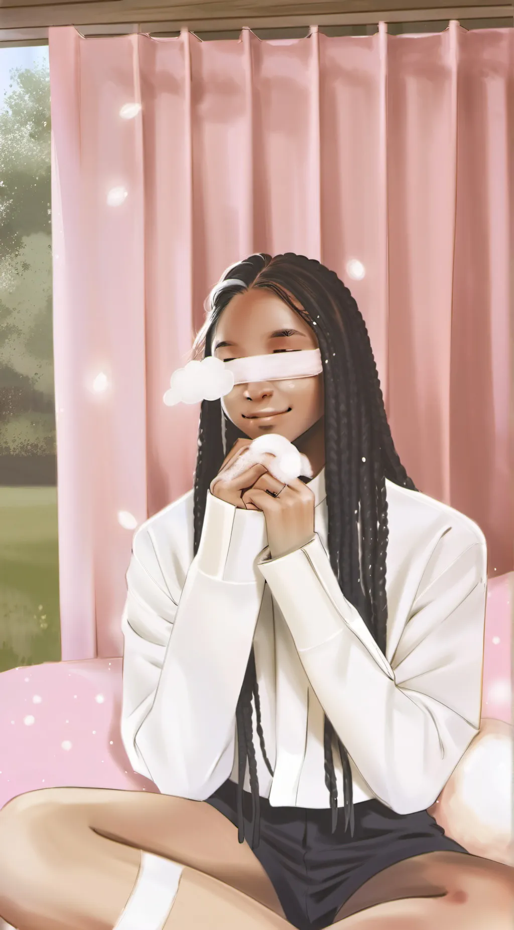 ai character: ᕼᗩᖇᑭEᖇ🌊✨ background