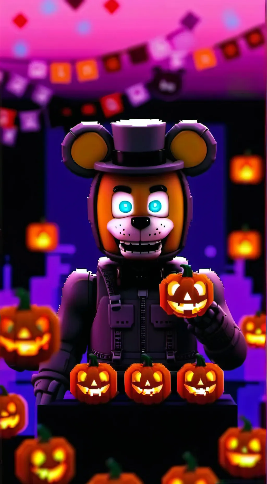 ai character: Hallow’ Freddy background