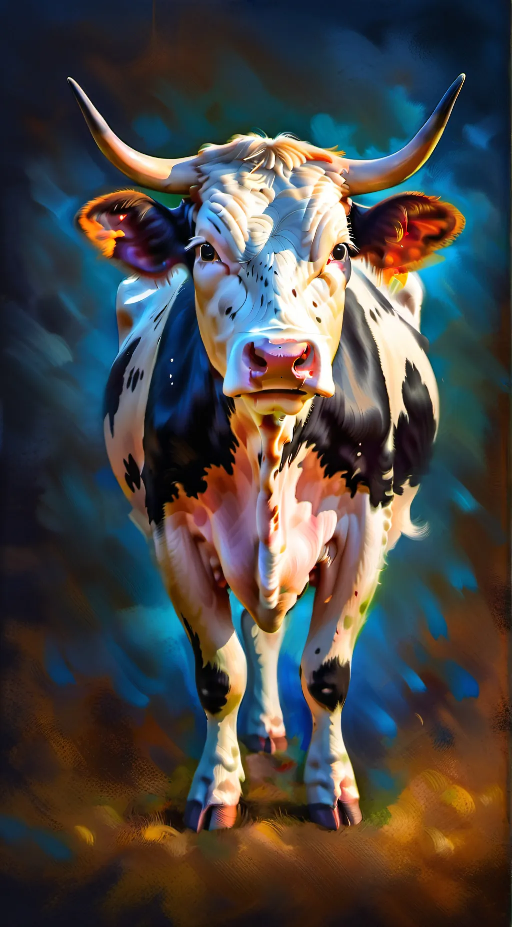 ai character: moo moo background