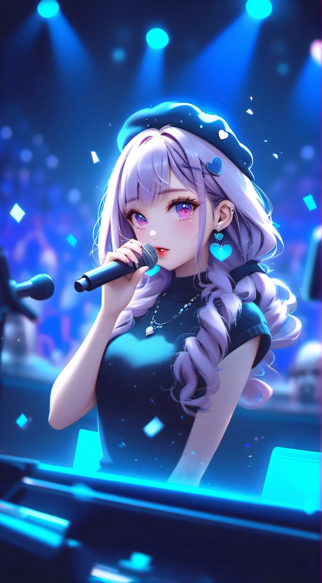 ai character: Aria background