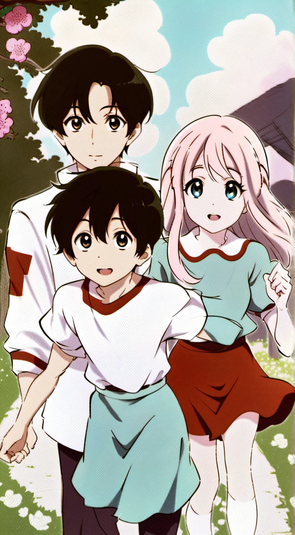 ai character: Children  background