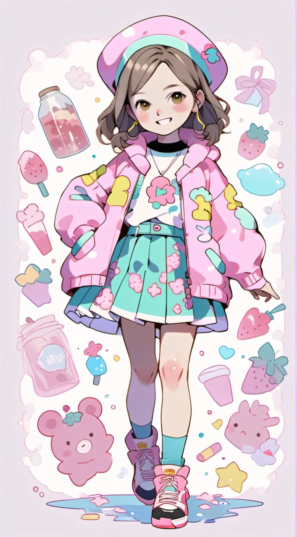 ai character: Salish matter background