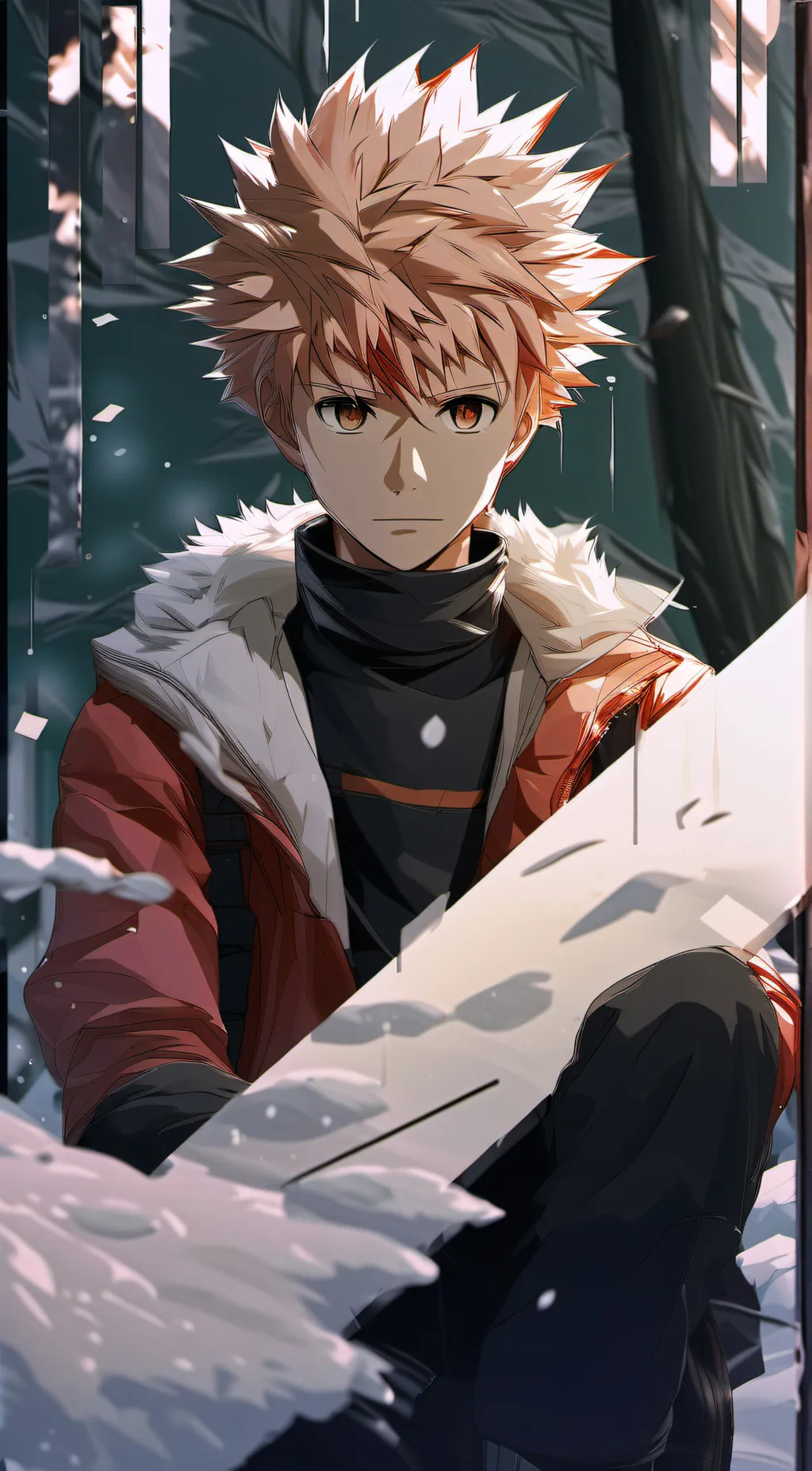 ai character: Katsuki  background