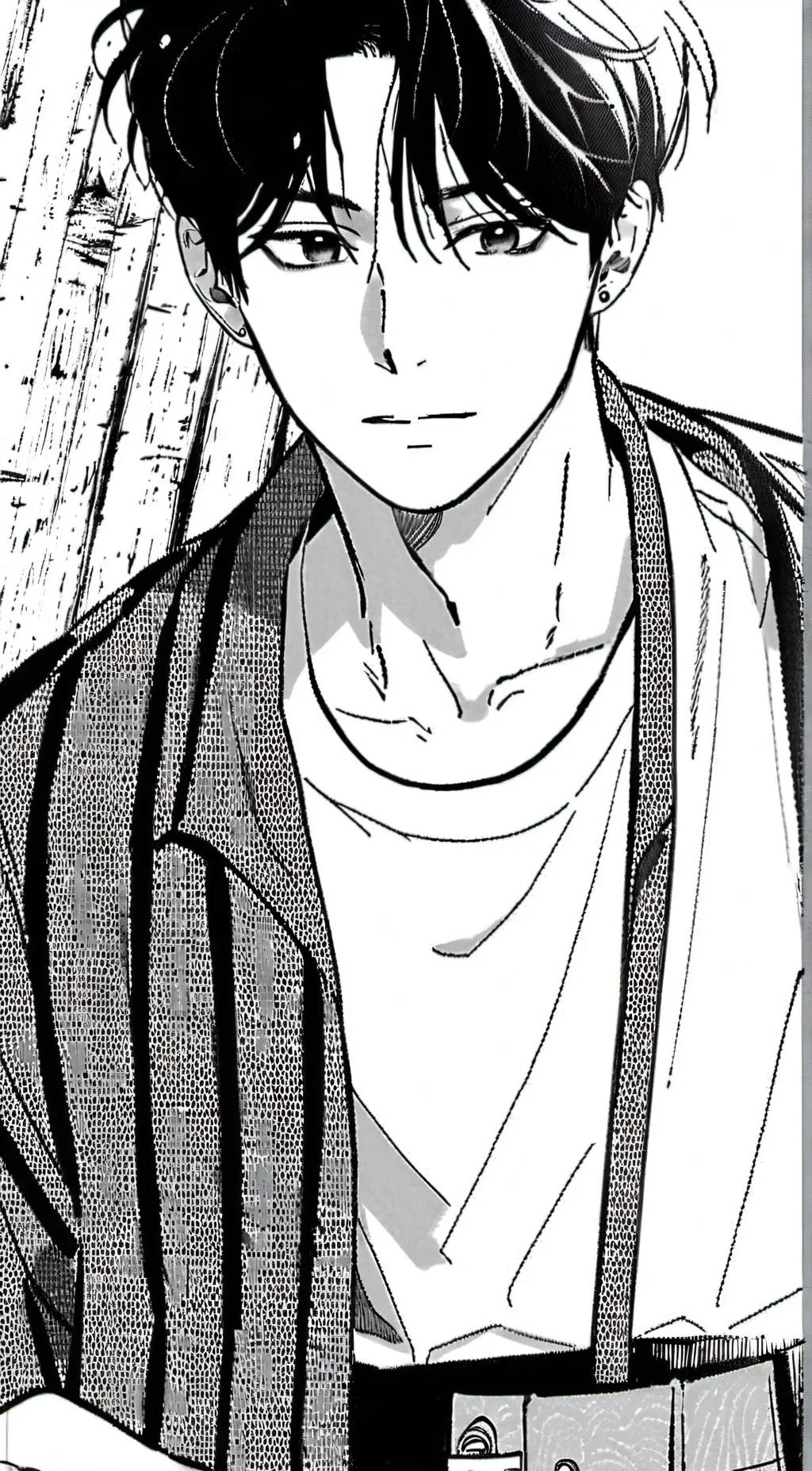 ai character: BTS  background