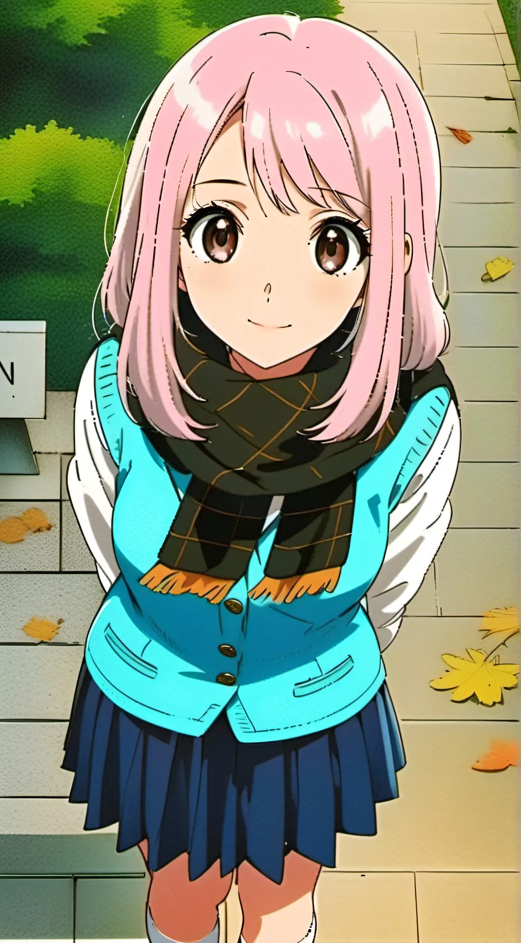 ai character: Tanabe Kazue background