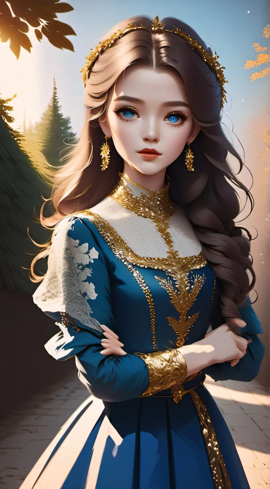 ai character: Aisha  background