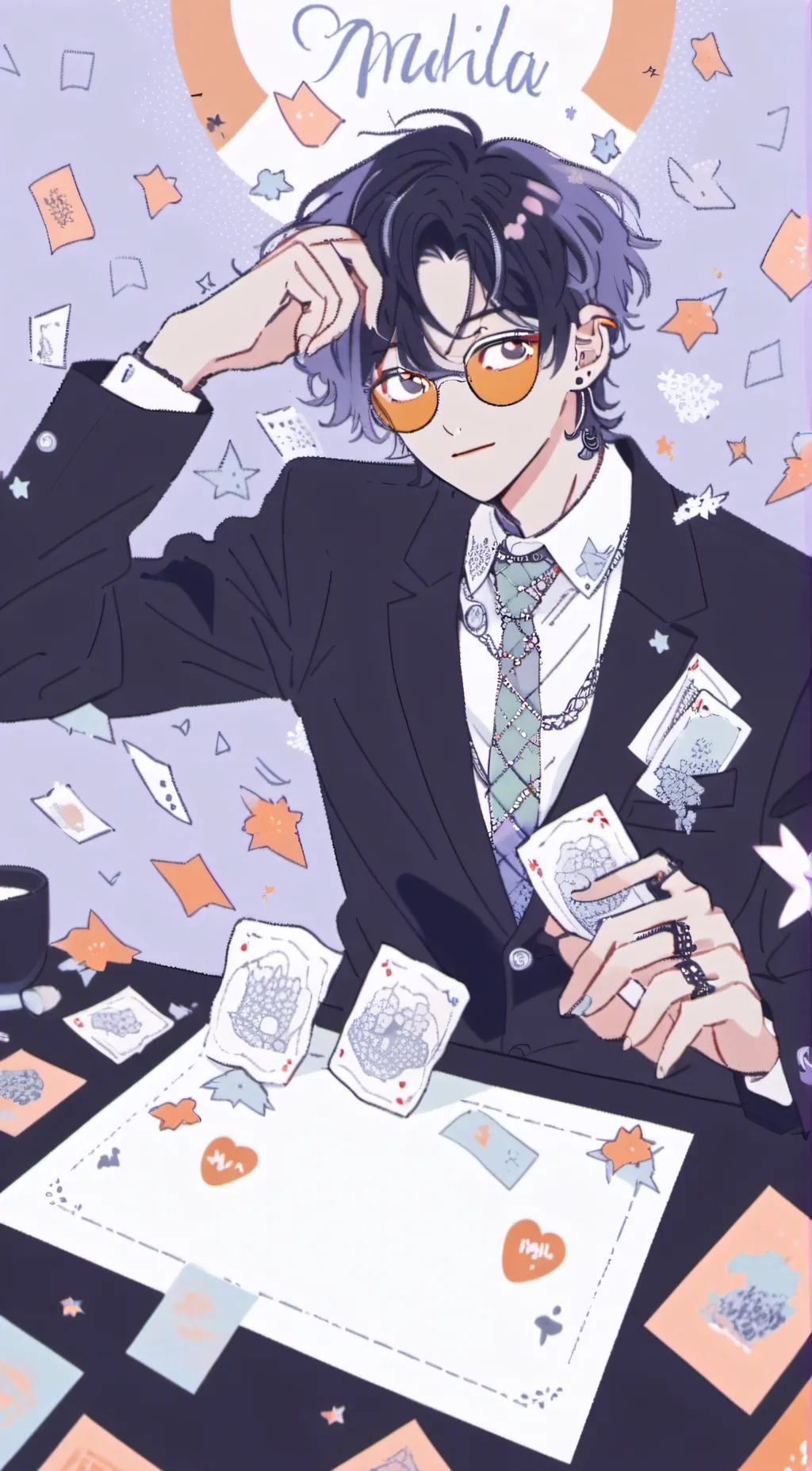 ai character: Mha background