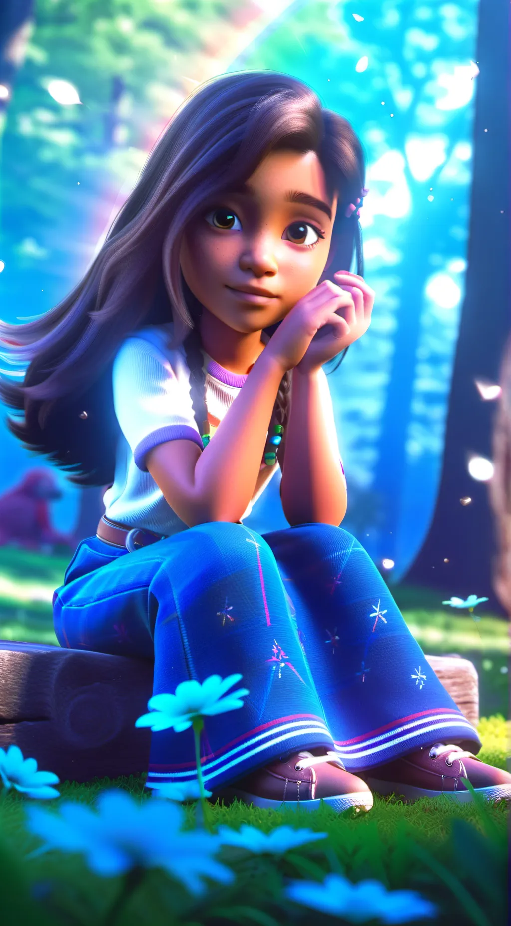 ai character: Inaya  background