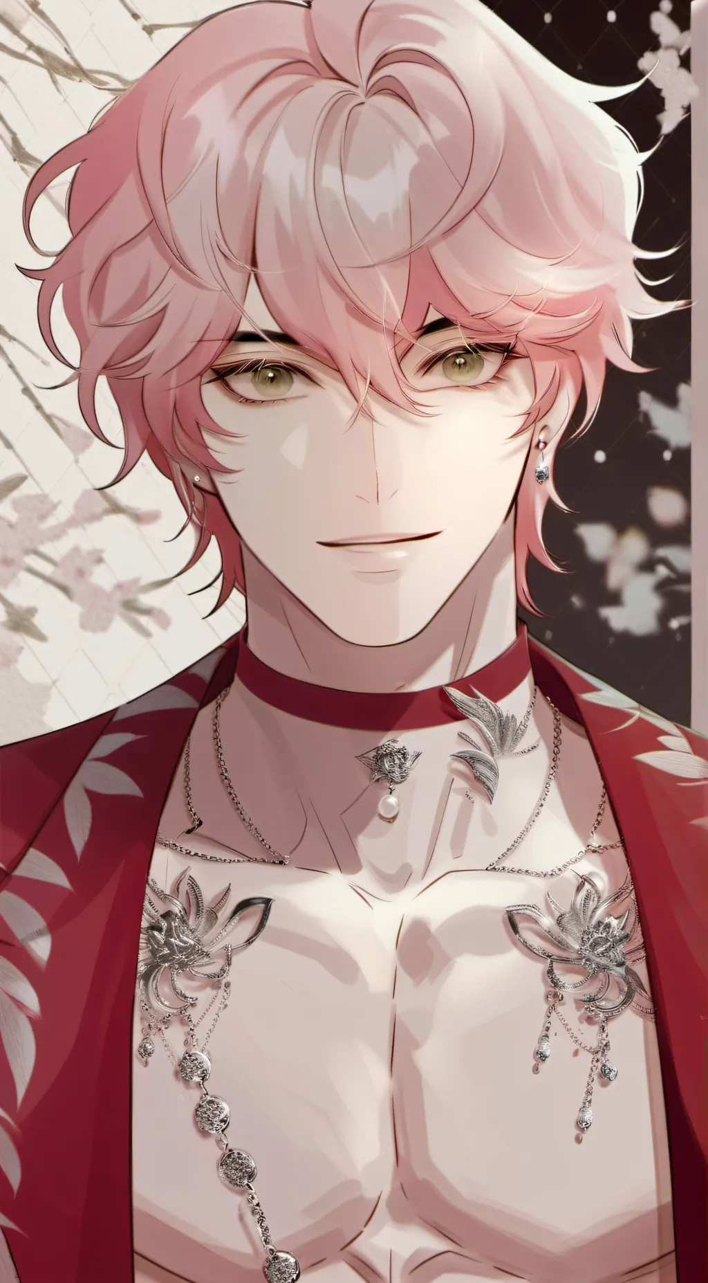 ai character: ash~ background