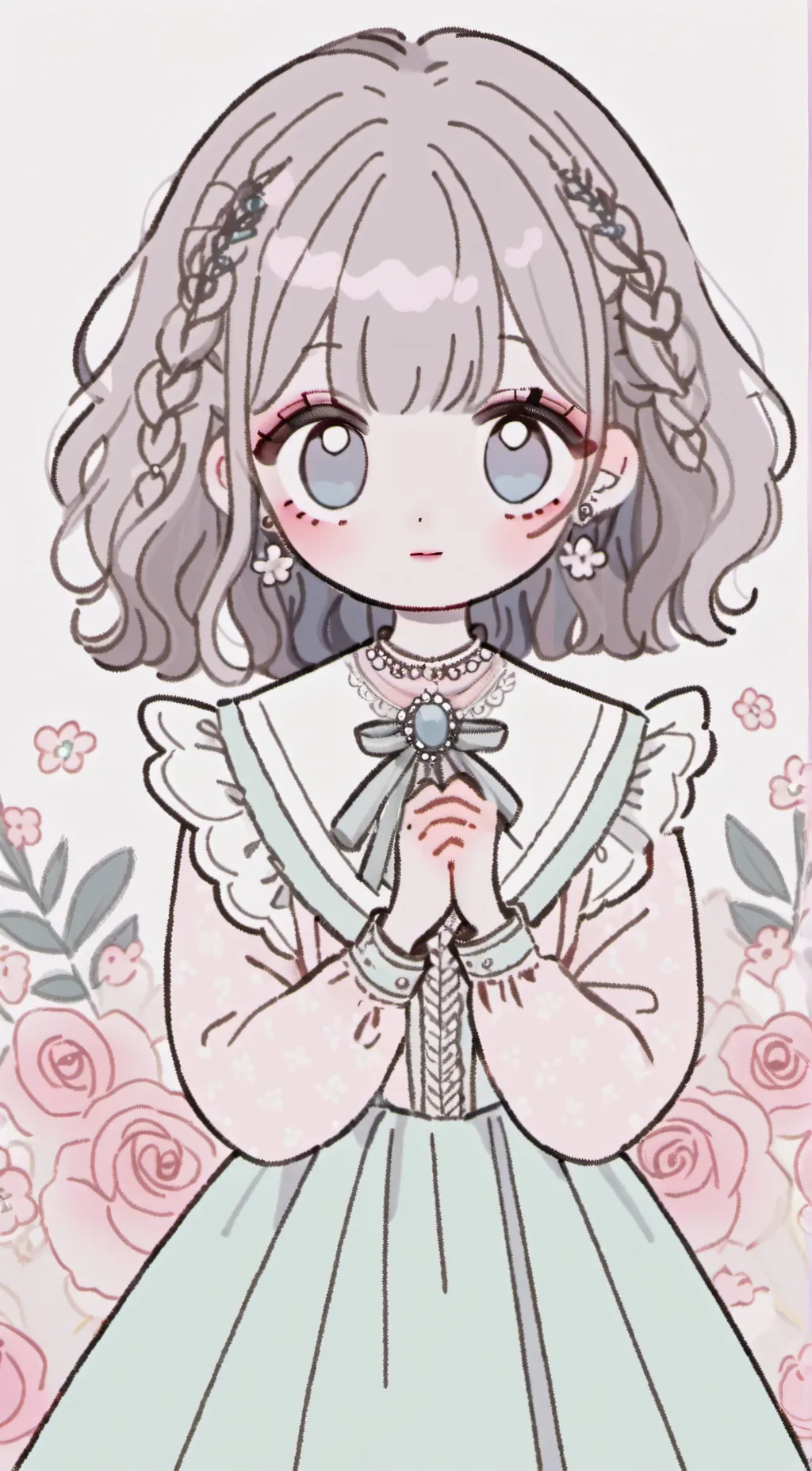 ai character: Bella hi background