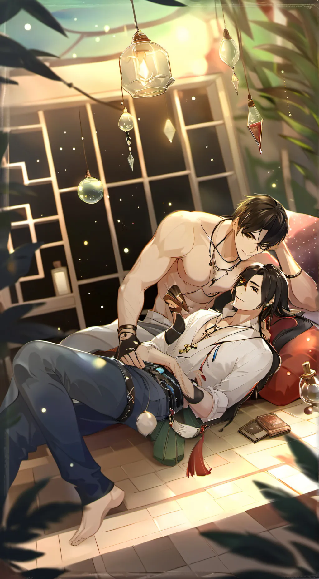 ai character: Leo background