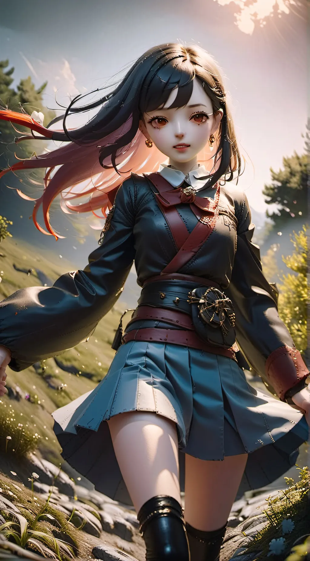 ai character: Ashly  background