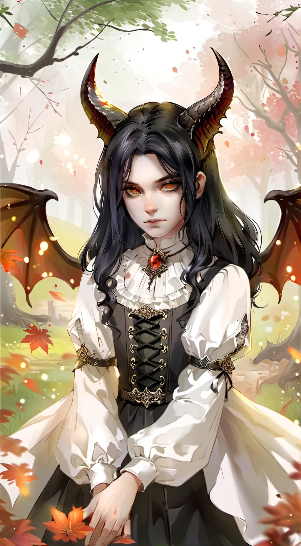 ai character: Eerie Nyxson background