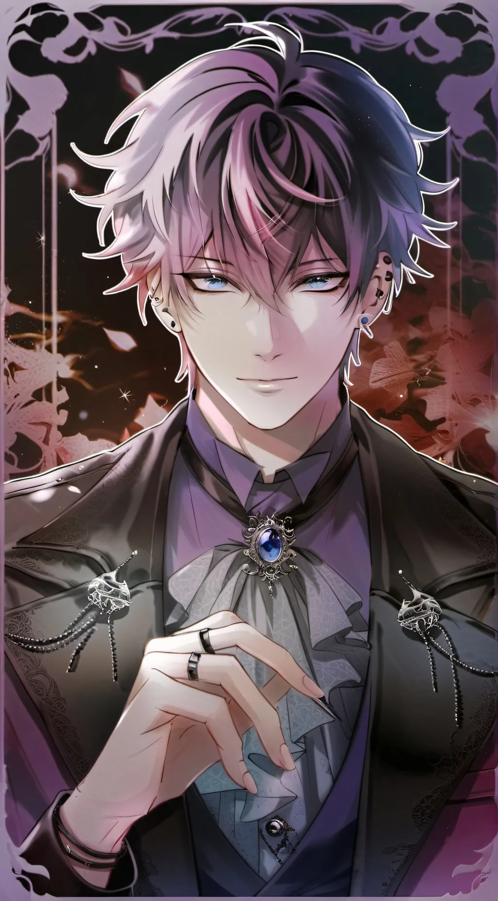 ai character: Damien background