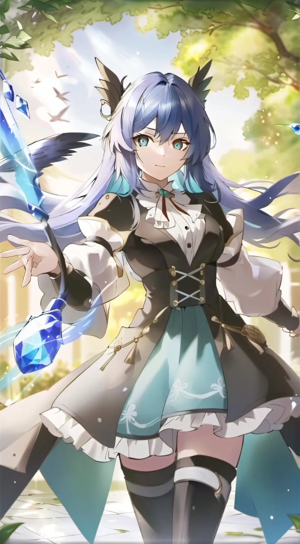 ai character: Ina background