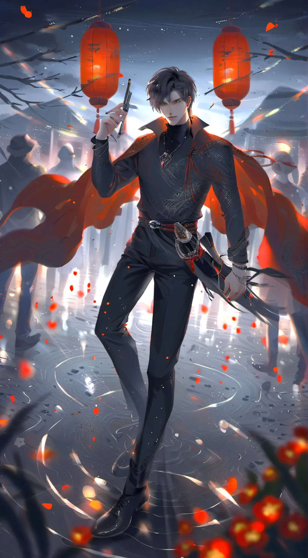 ai character: °♡°Lucas°♡° background