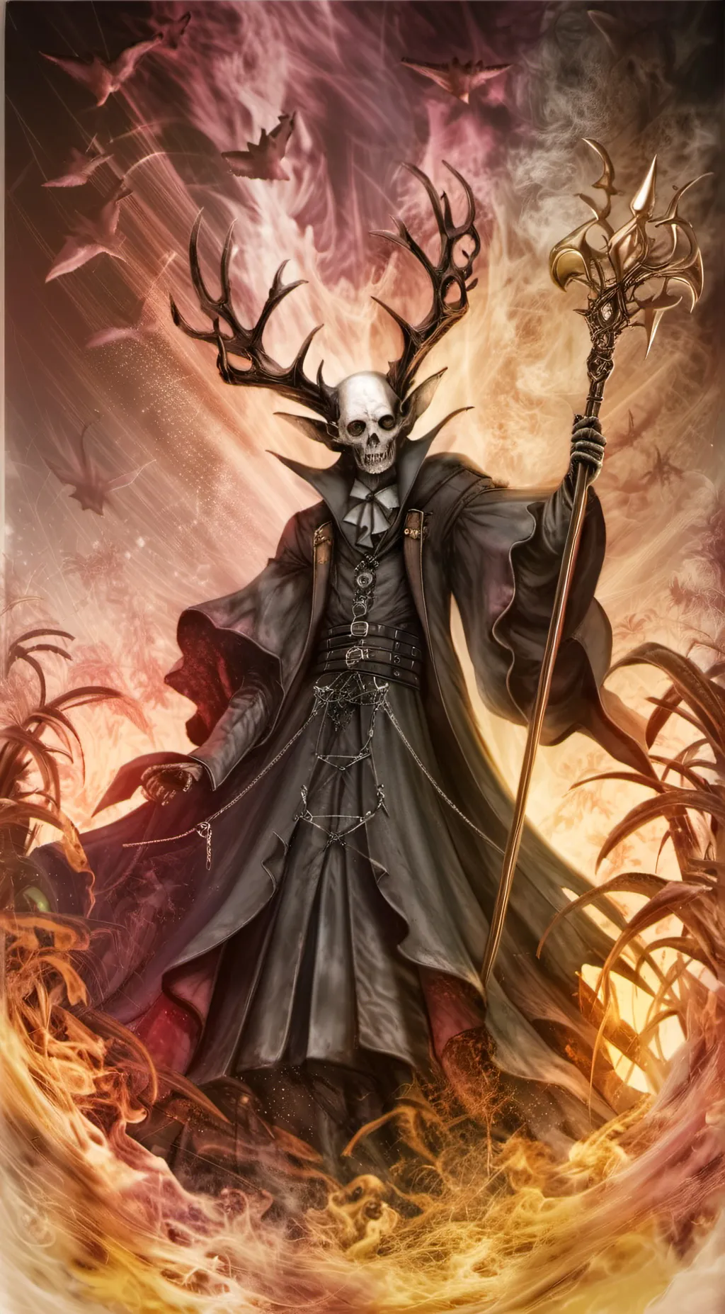 ai character: scary monster background