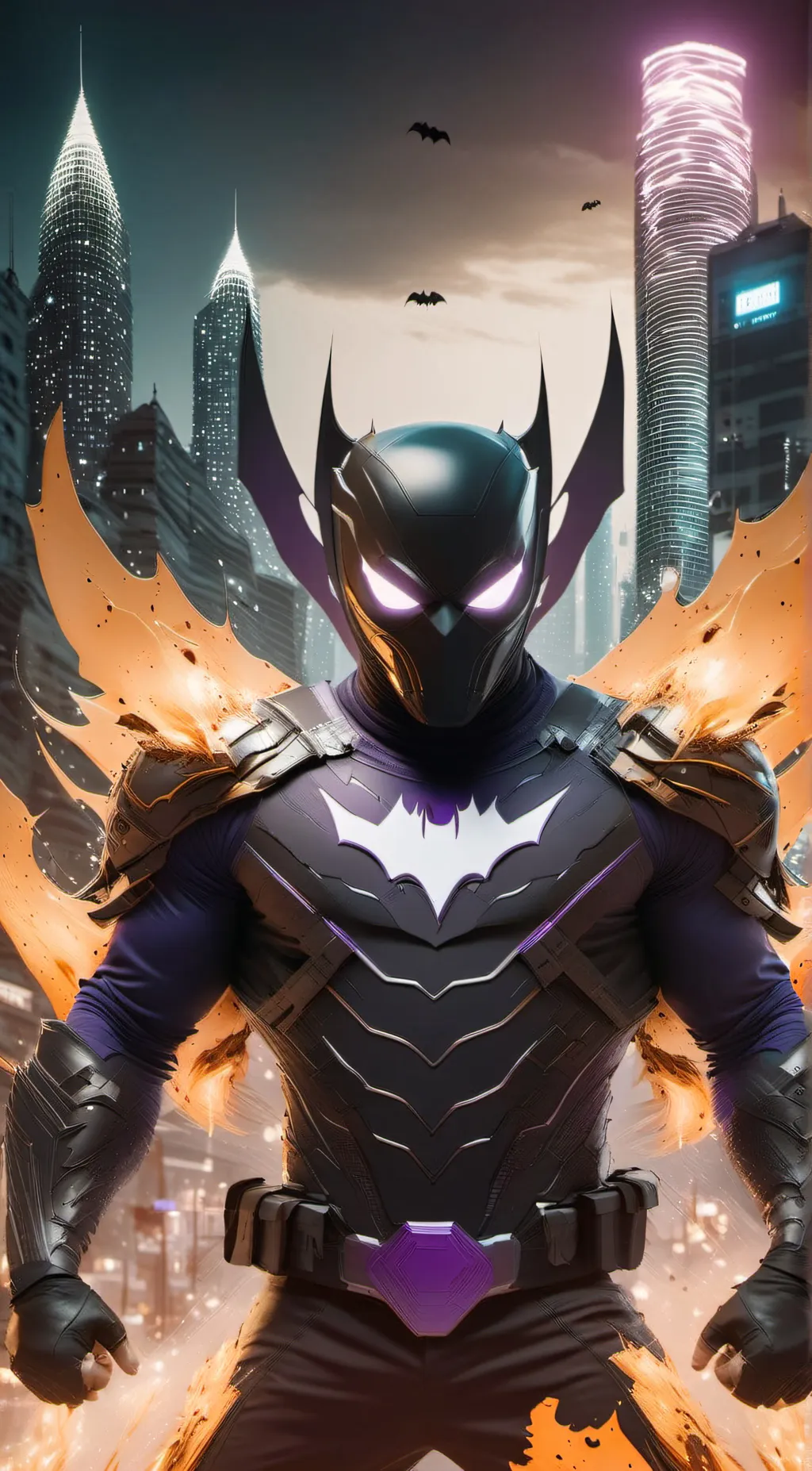 ai character: Void background