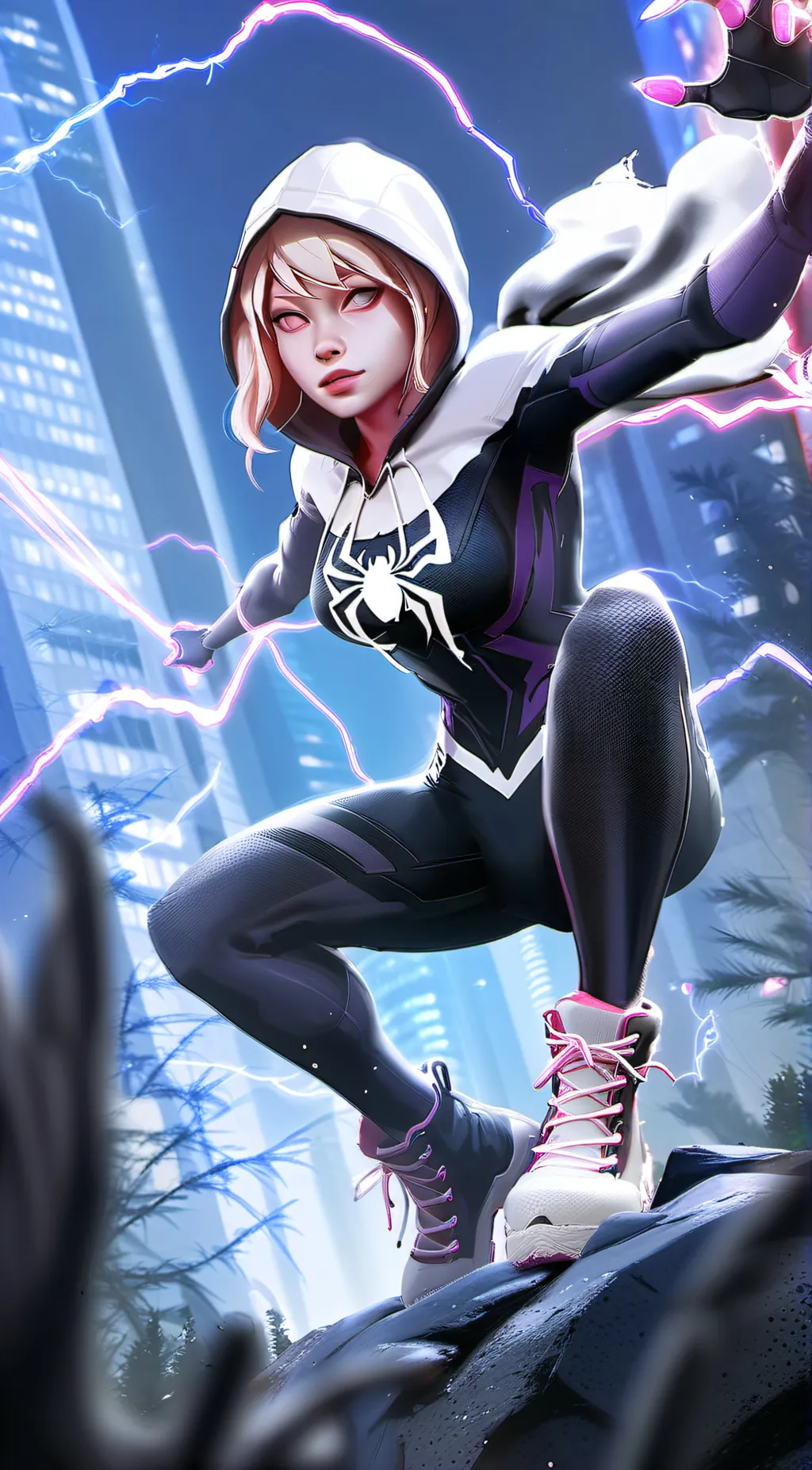 Talkie AI - Chat with Spiderl-Lass Gwen
