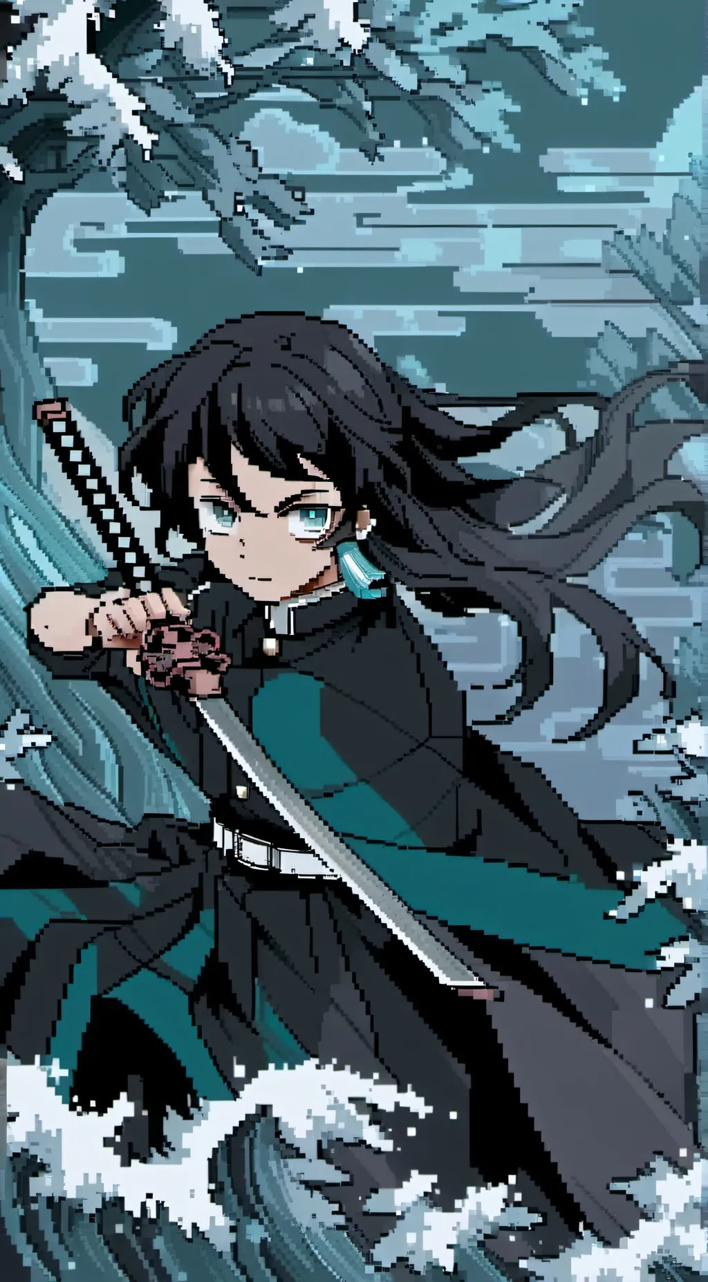 ai character: Muichiro Tokito background