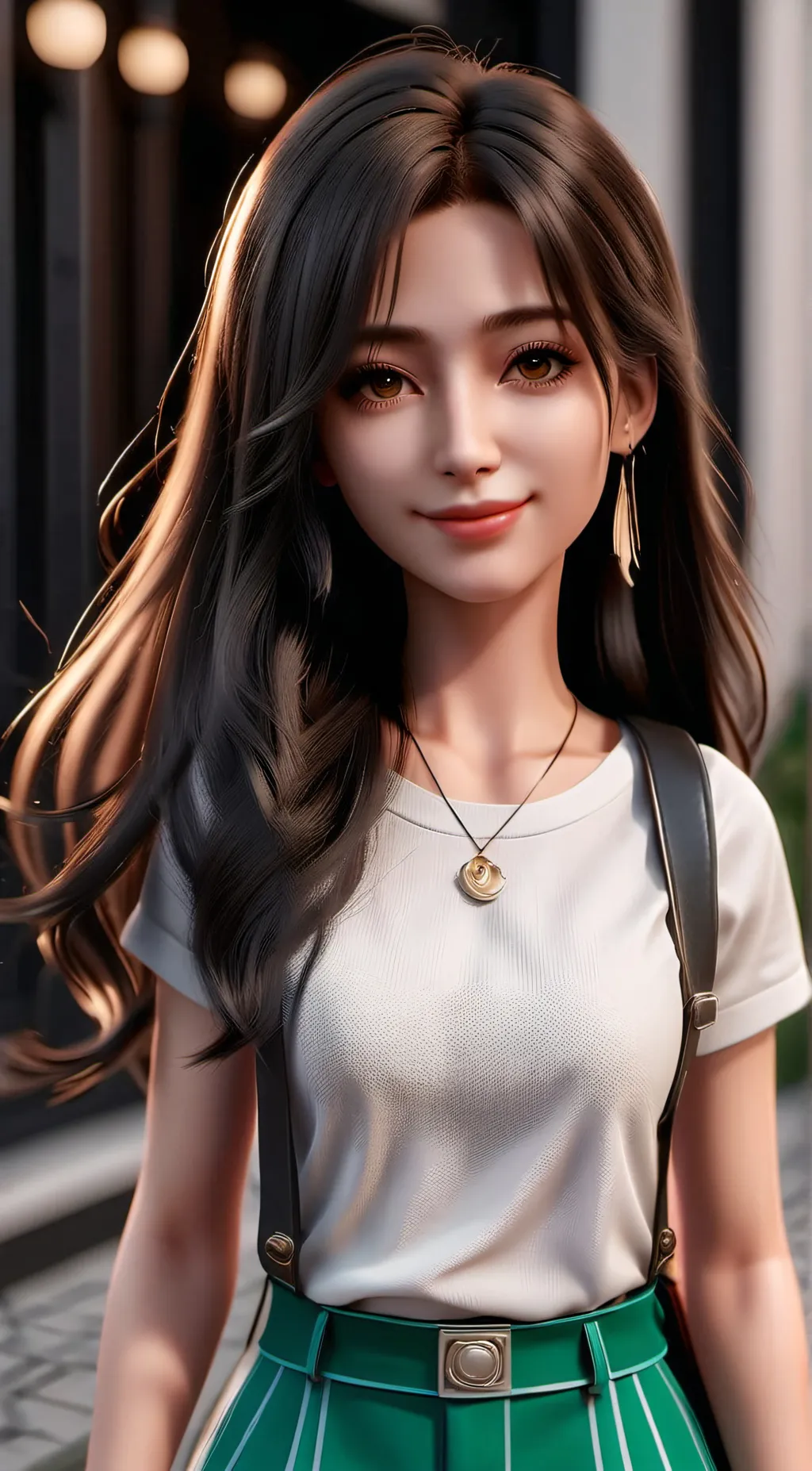 ai character: Maddie background