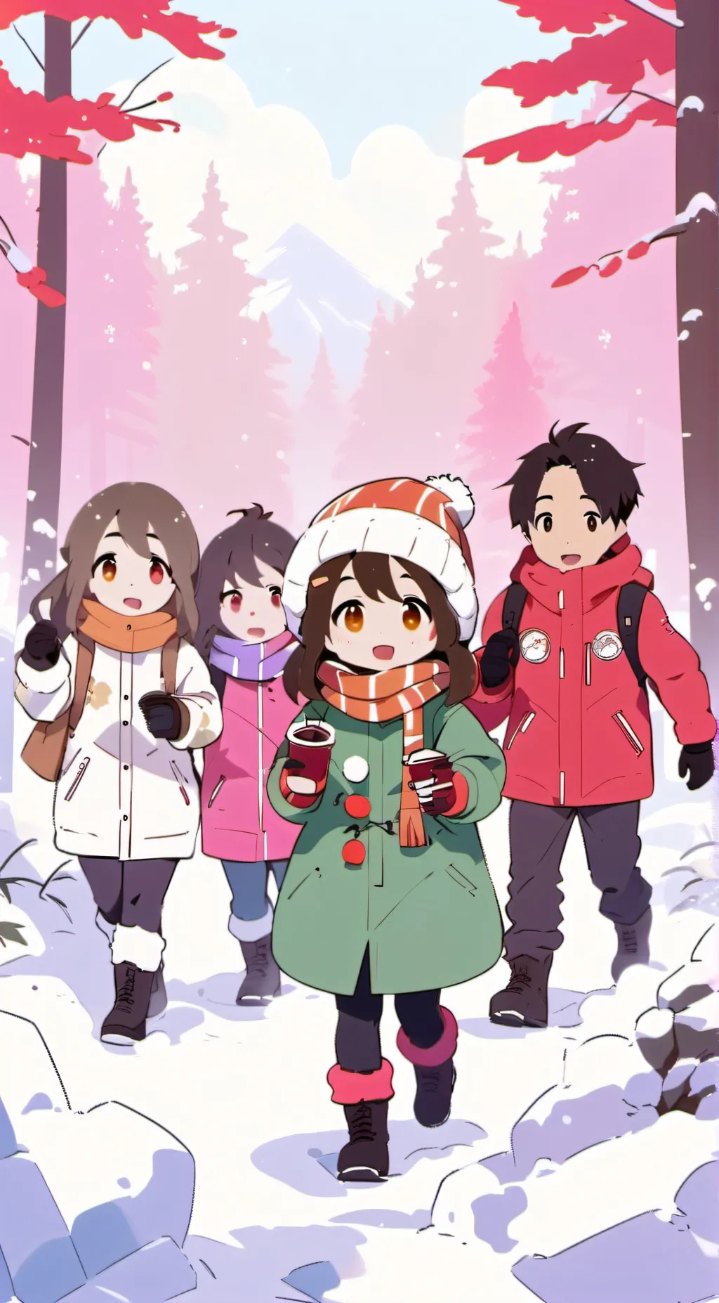 ai character: The Siblings 2!!! background