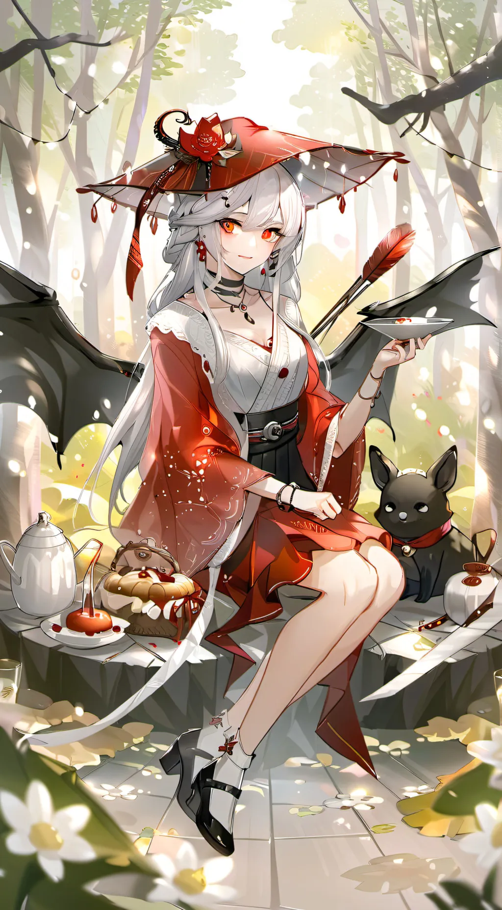 ai character: ꧁Acari꧂ background