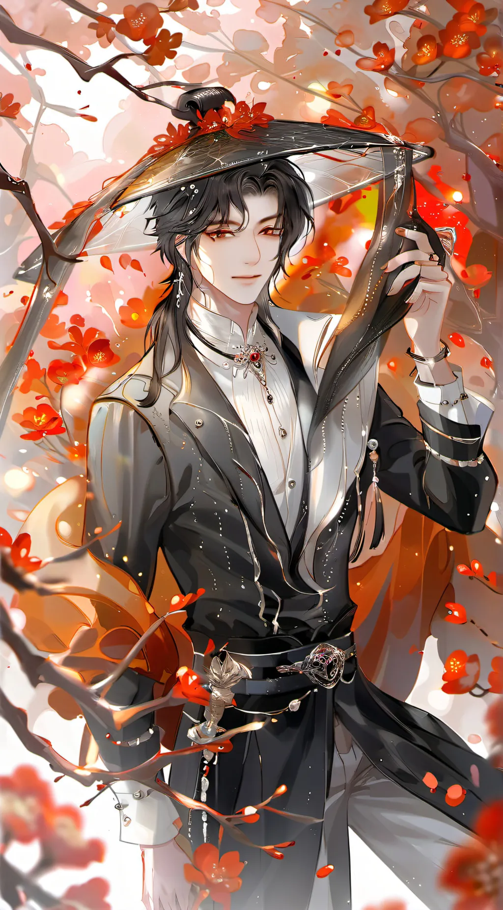 ai character: Leon  background