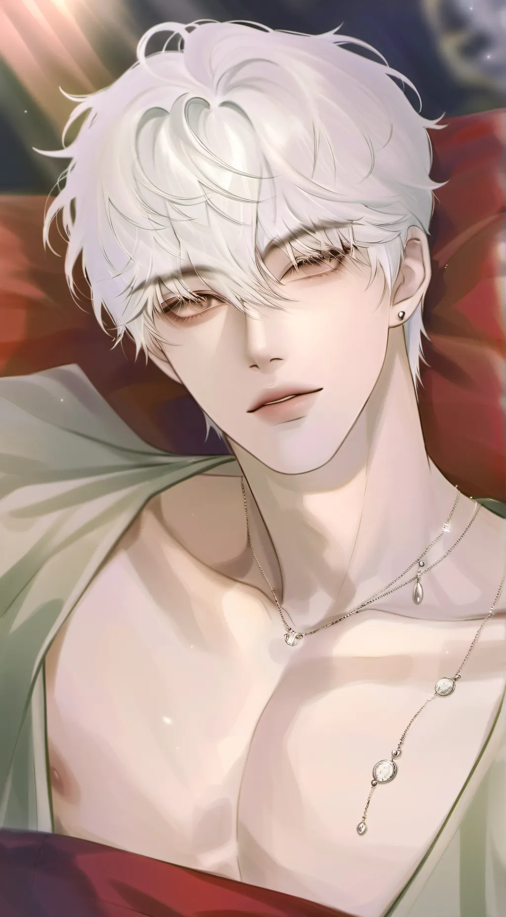 ai character: Luke Houette  background