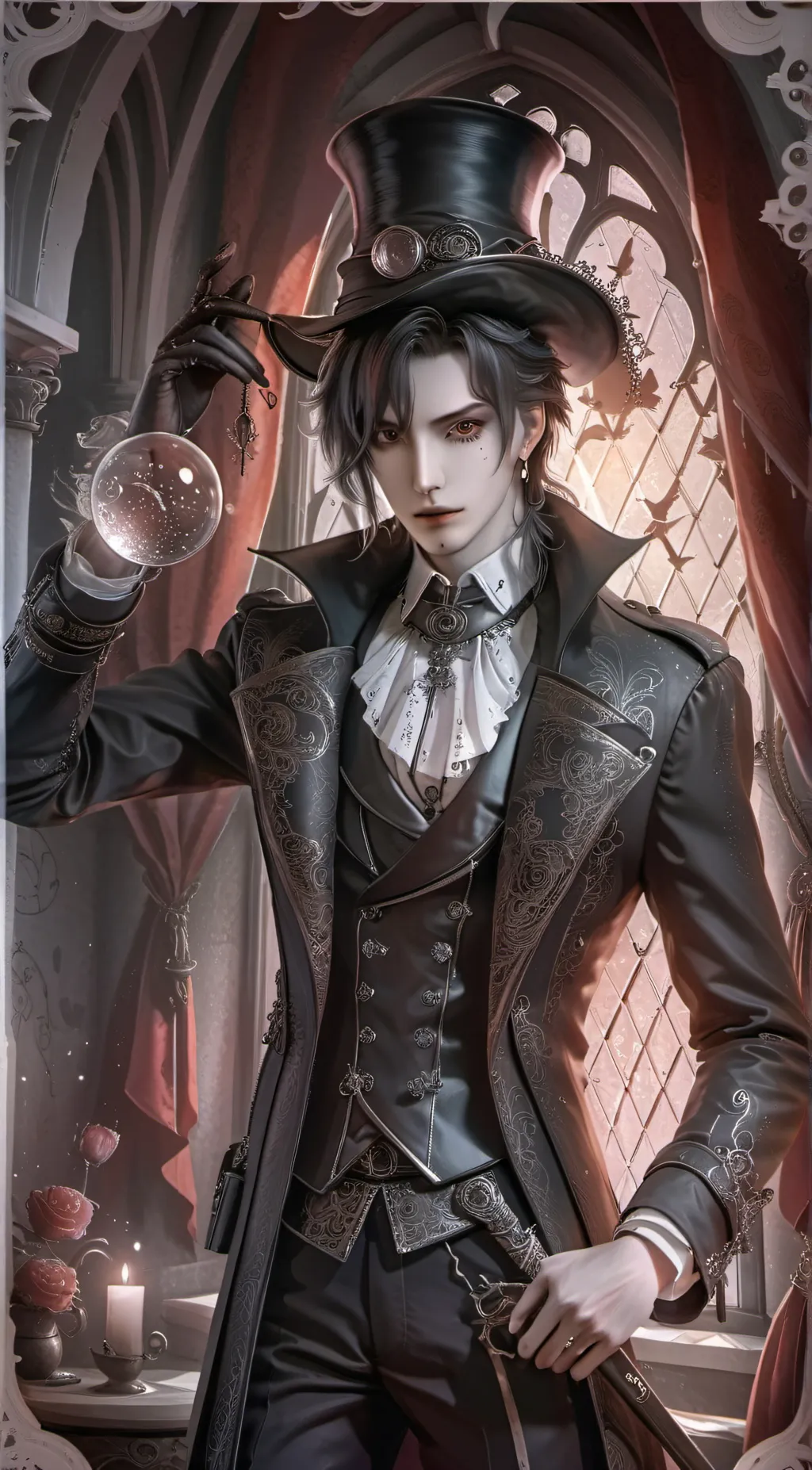 ai character: Demon background