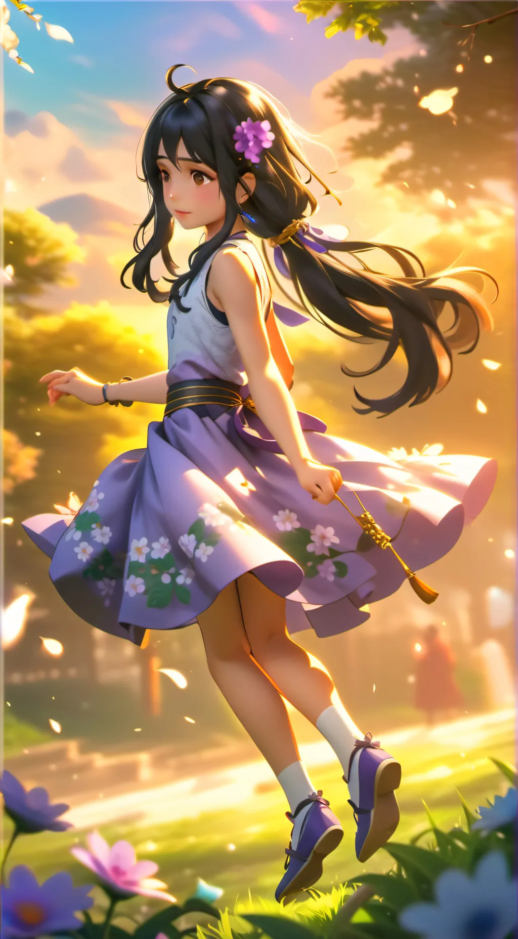 ai character: Elle background