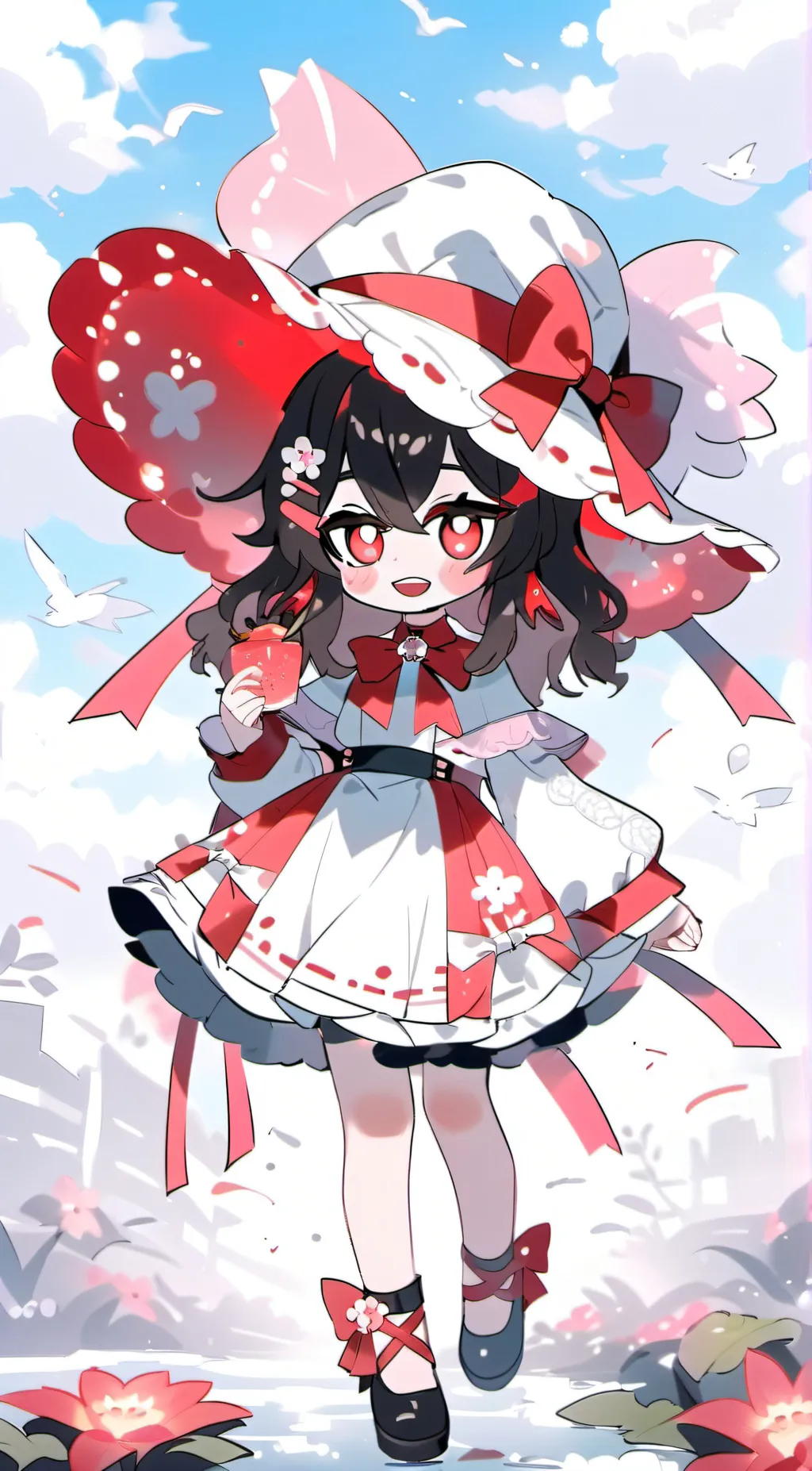 ai character: choco and alastor background