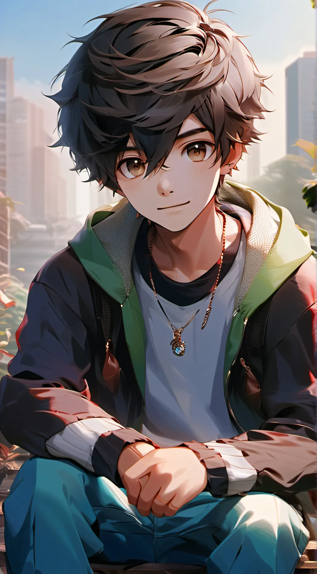 ai character: Alex background