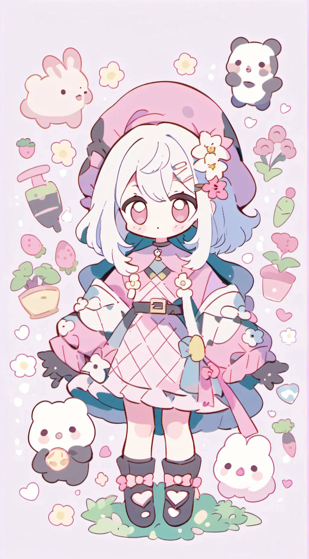 ai character: Lily background