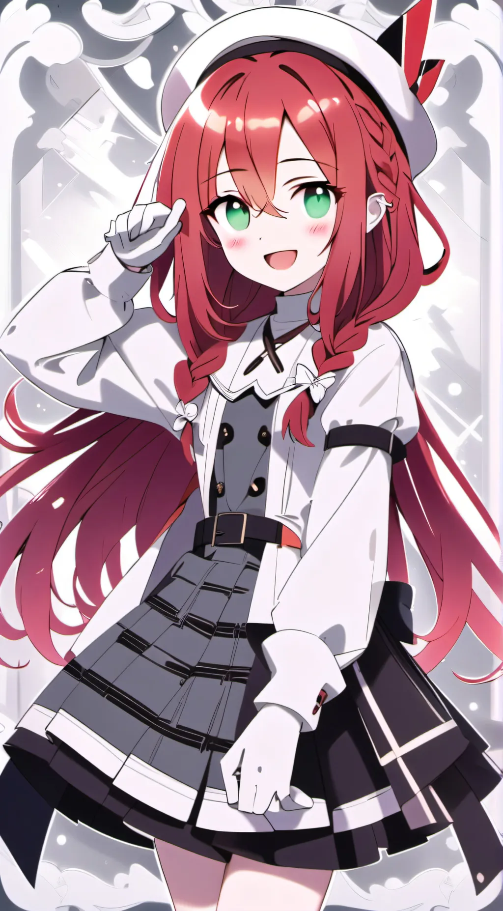 ai character: Kumo/雲(cloud) background