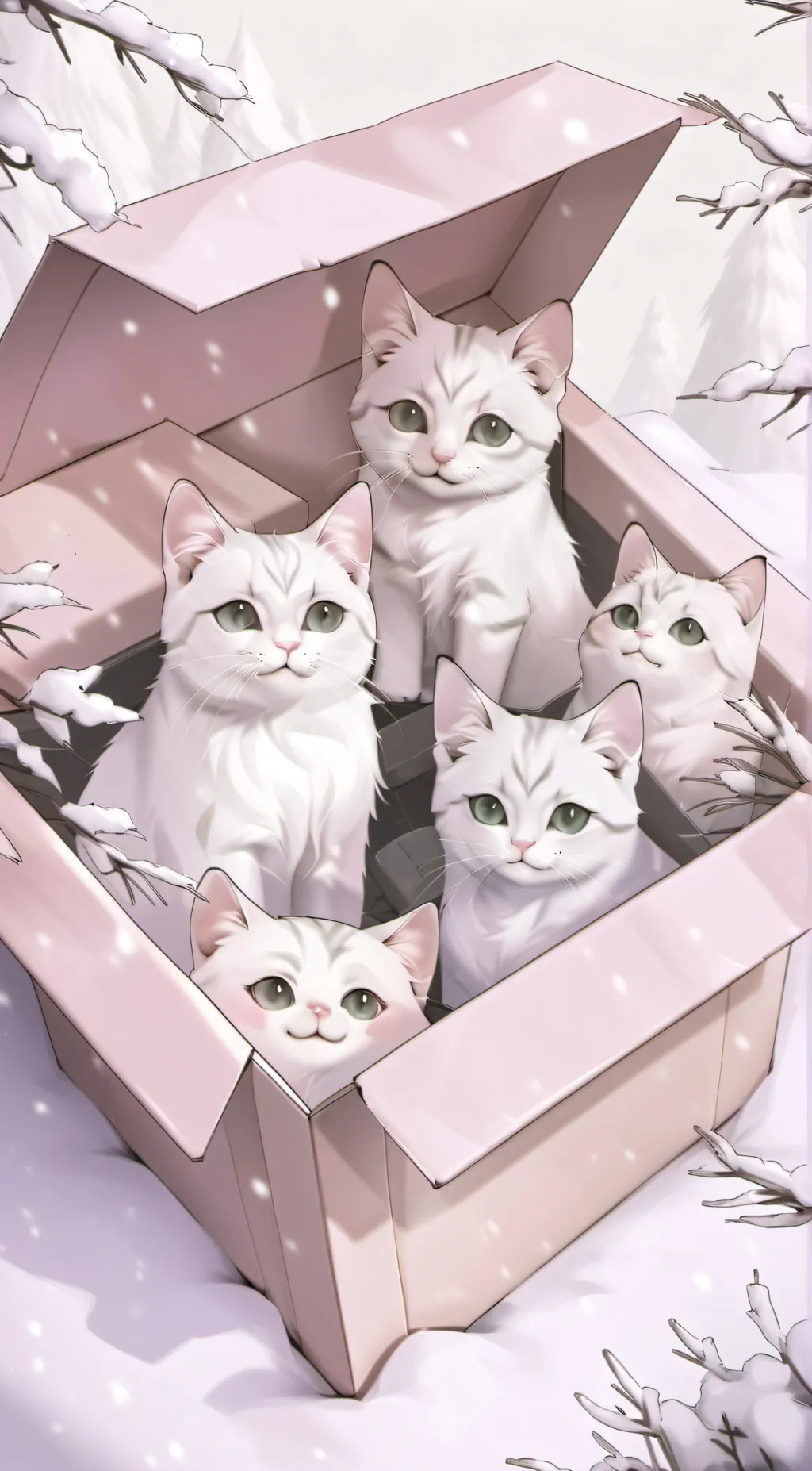 ai character: Cat story background
