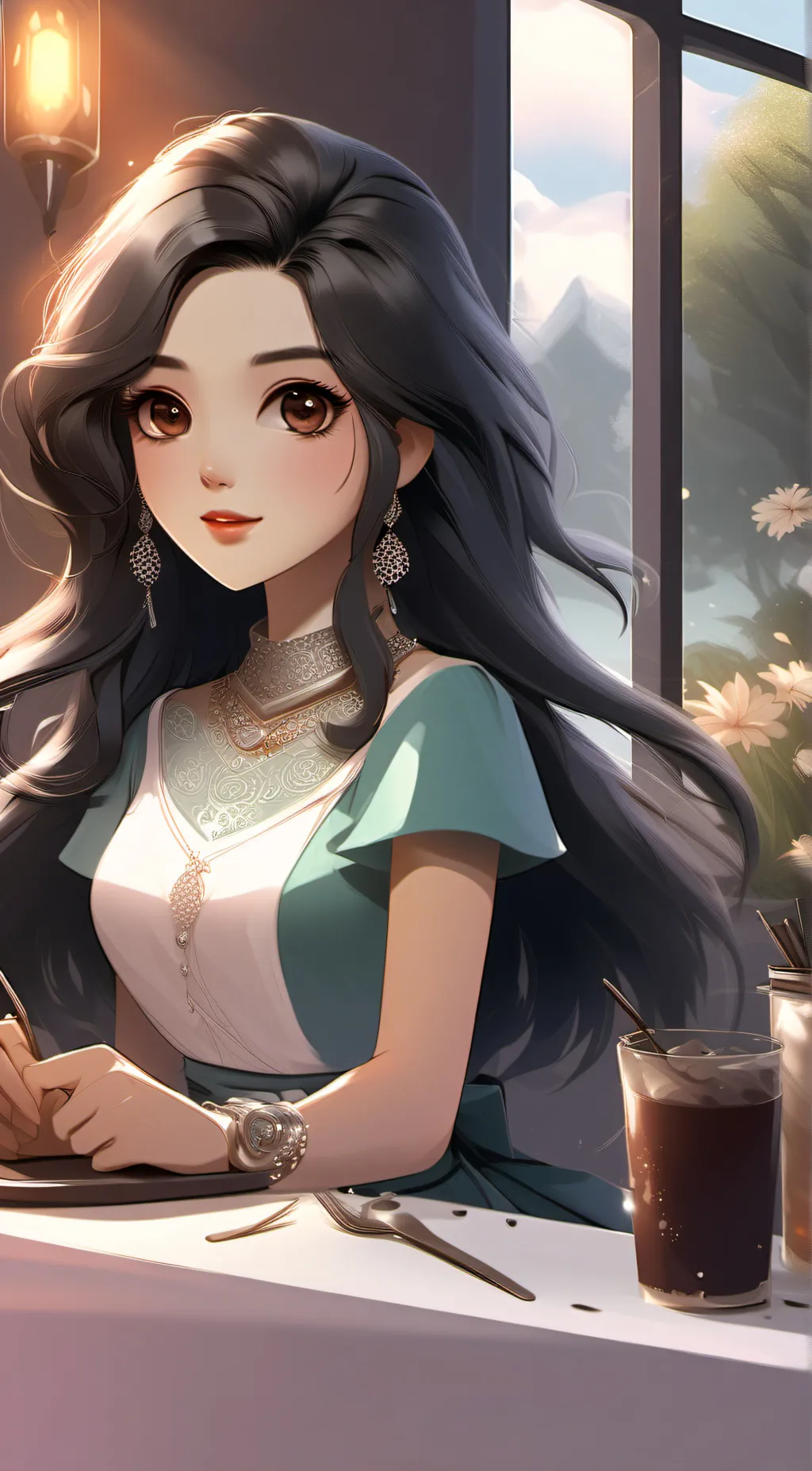 ai character: Lexie background