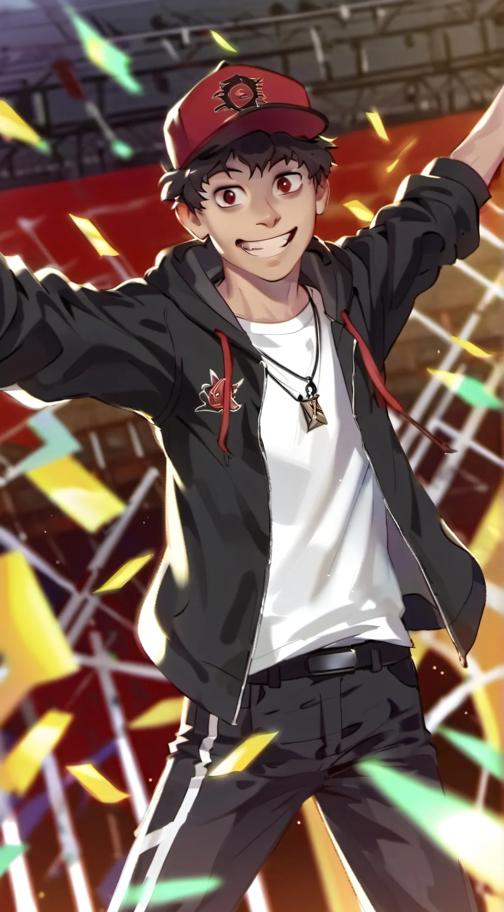 ai character: Taka background