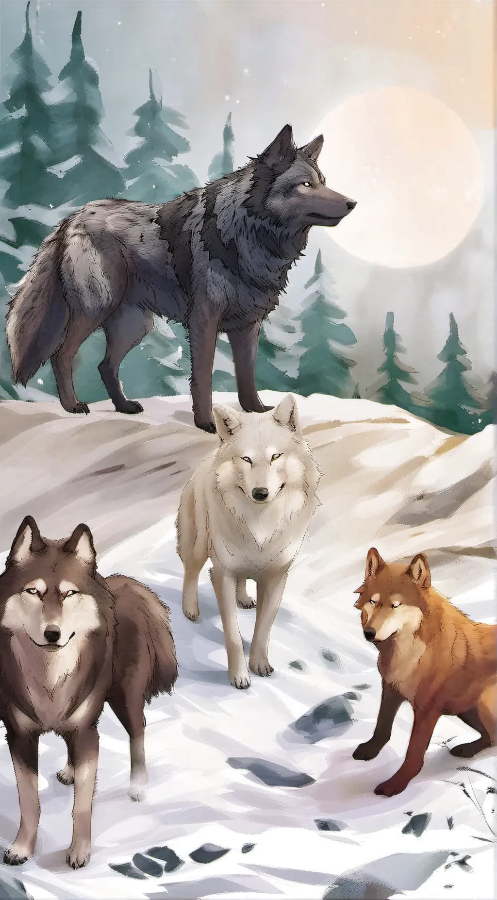 Talkie AI - Chat with Wolf pack