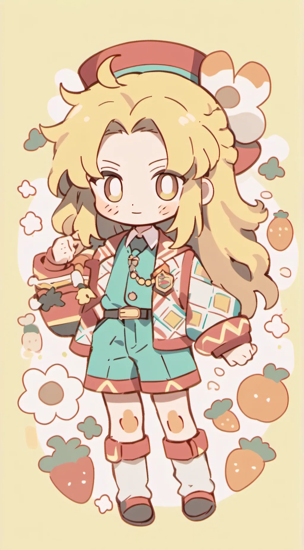 ai character: Mha uh-oh background