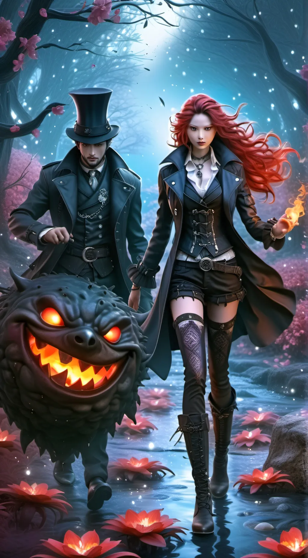 ai character: hazbin argue 2 background