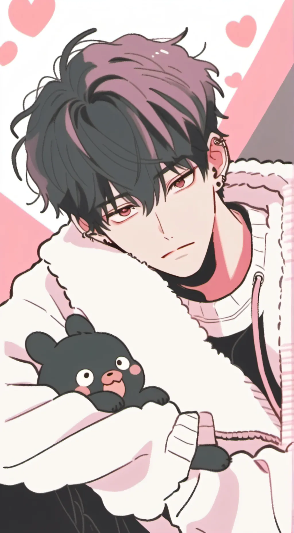 ai character: •haru• background