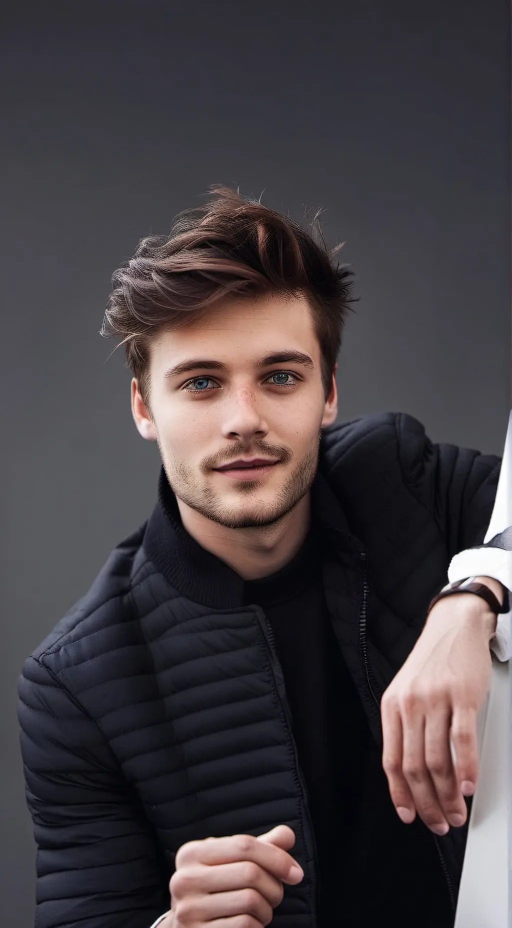 ai character: Martin Garrix  background