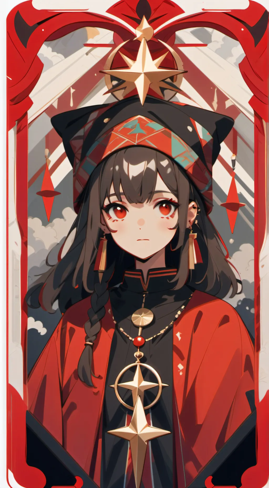 ai character: SHY background