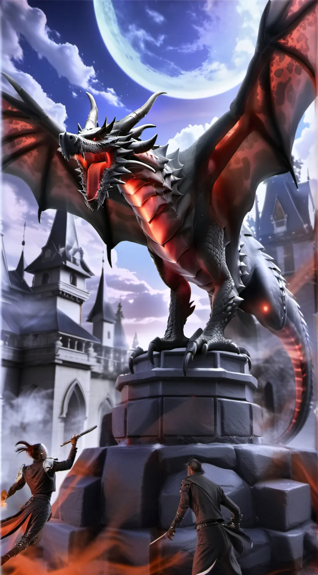 ai character: evil draco background