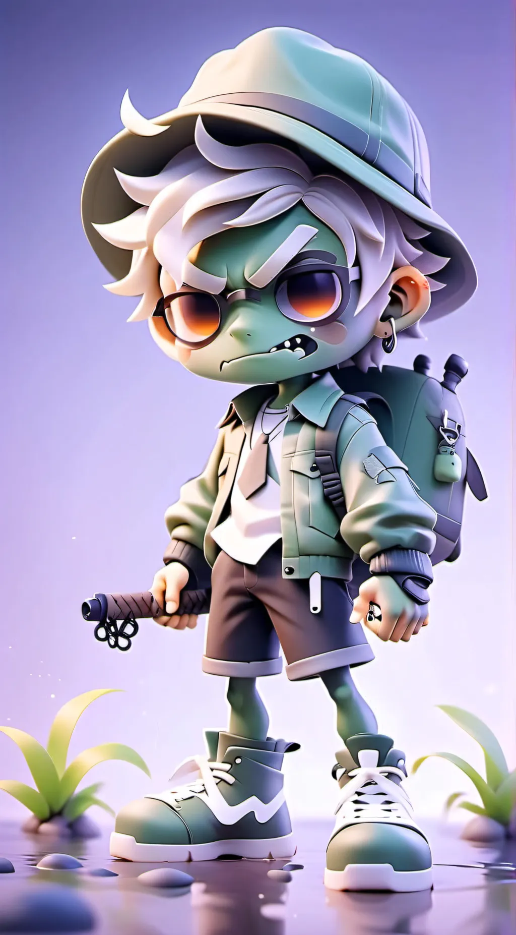 ai character: Shrek background